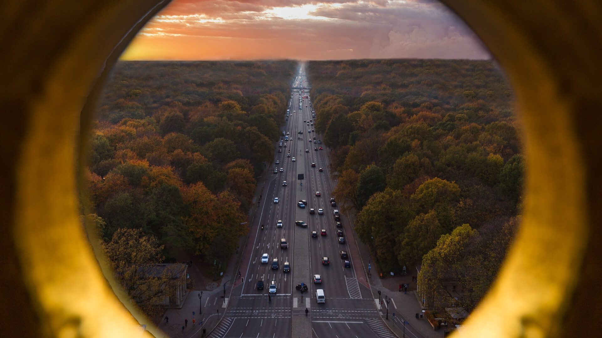 View from the hotel in Germany where Luigi Fragola Architects cured the boutique hotel design